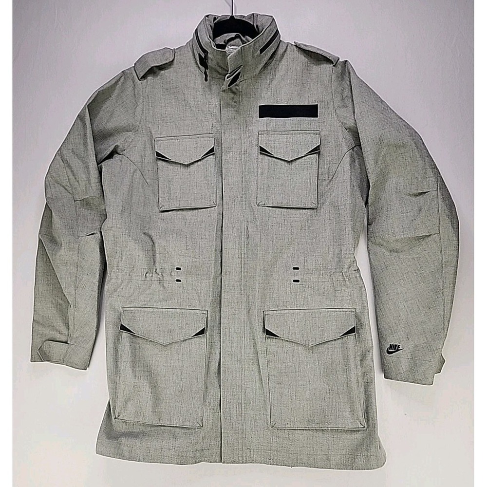 Nike Sportswear M65 Military Jacket Mens Size XL Tech Pack Storm Fit Gray 2011